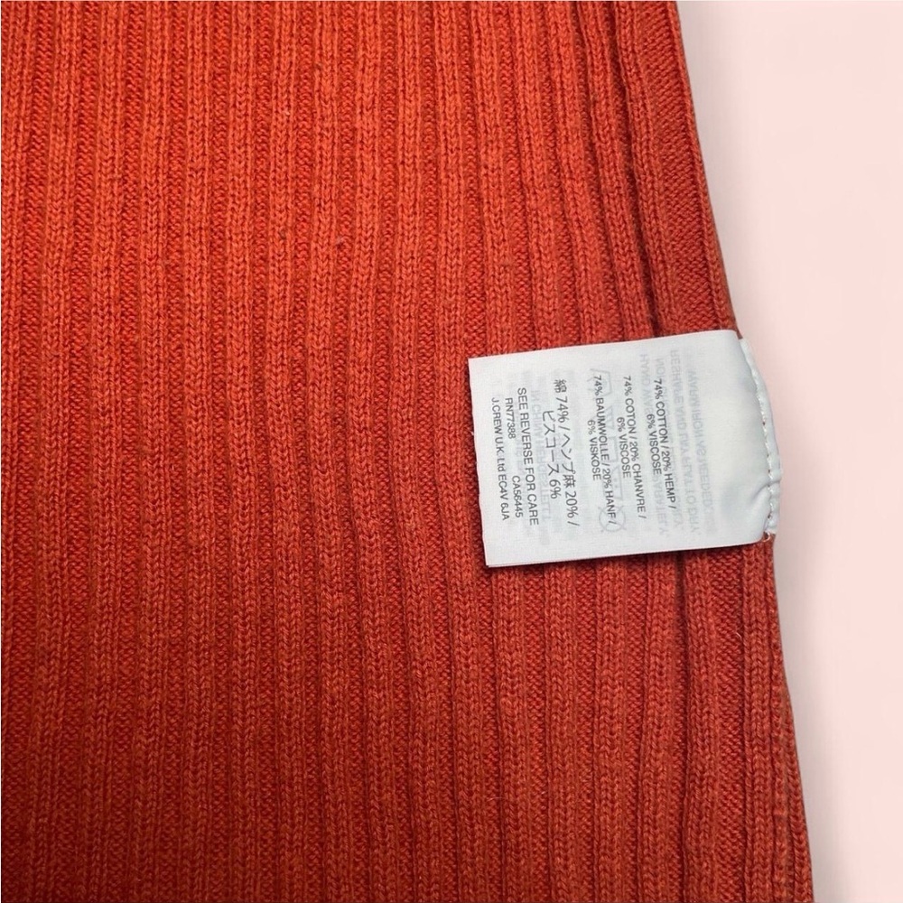 Rust Ribbed Tank Top - Picture 3 of 3